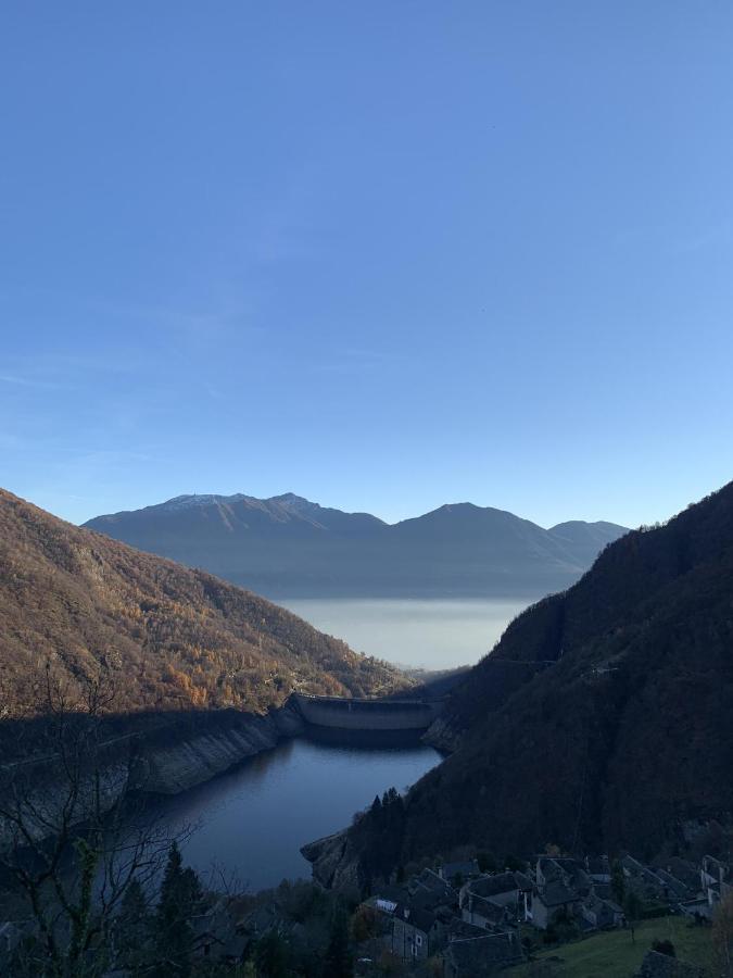 Ca Armonia Luminoso Apt Con Vista Panoramica Mergoscia Luaran gambar
